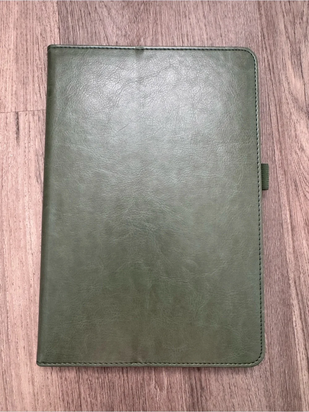 Universal 10” Tablet Folio Case Green Leather Stand Cover w/ Card Slots